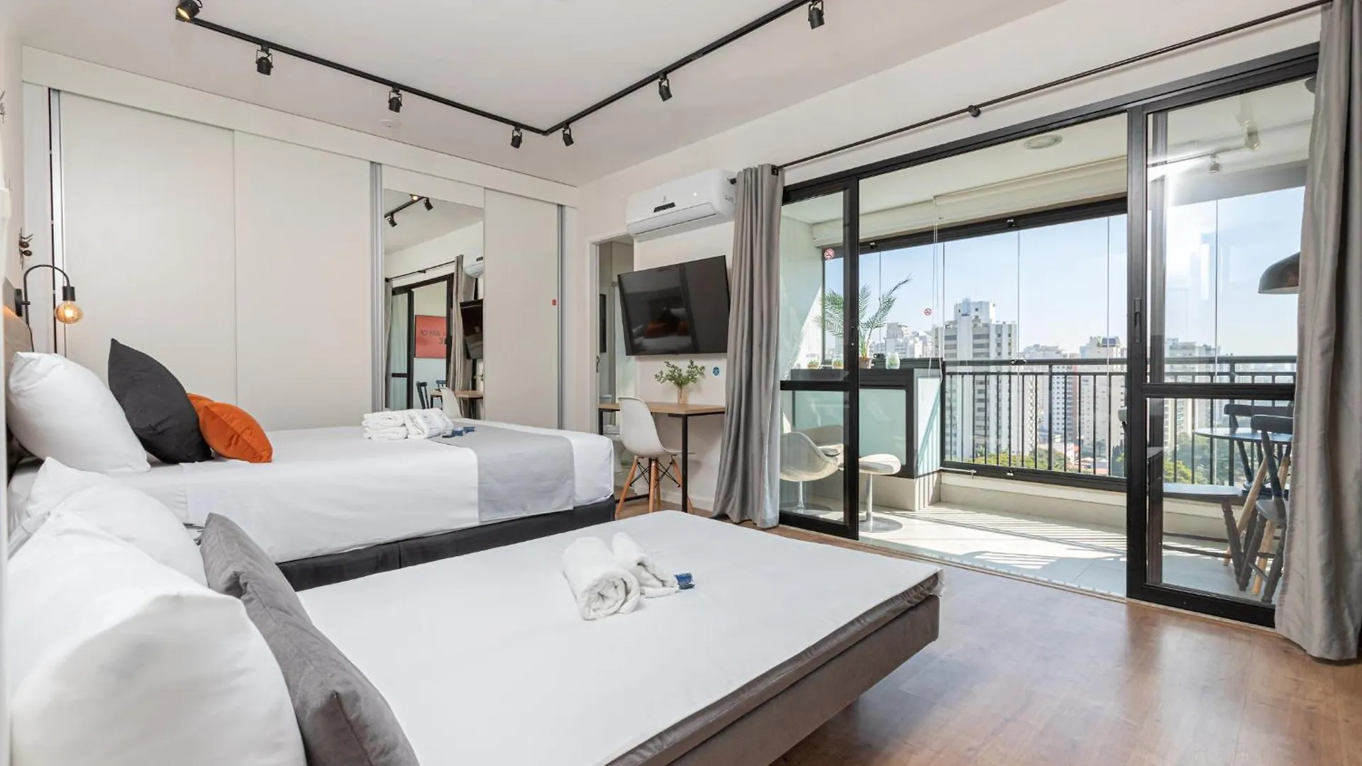 公寓 Easy Star - Studio Deslumbrante No Campo Belo - Vr03H 圣保罗 巴西